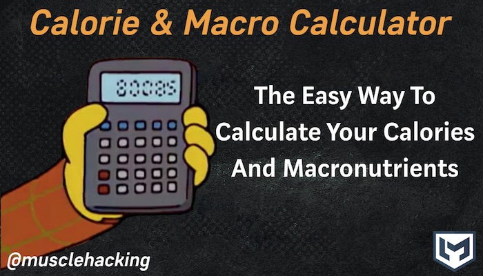 Calorie And Carb Intake Chart